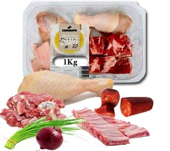 BANDEJA CON ARREGLO PARA SOPA Y POTAJE 1 KG -  CARNES Y HUEVOS - TIENDA - 2Amarket