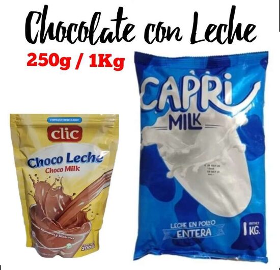 CHOCOLATE + LECHE