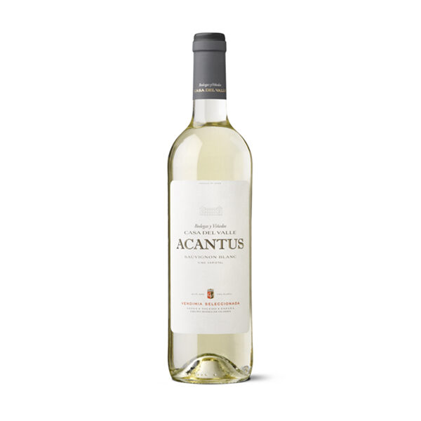 VINO BLANCO CASA DEL VALLE ACANTUS 750ml /PRODUCTO ESPAÑOL 