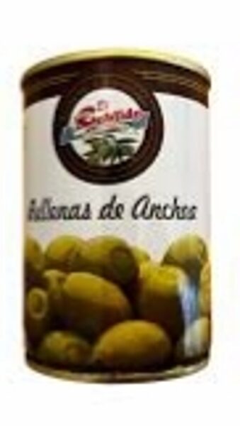 ACEITUNAS RELLENAS CON ANCHOA 295g