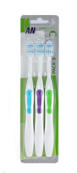 PACK AHORRO - 3 CEPILLOS DE DIENTES