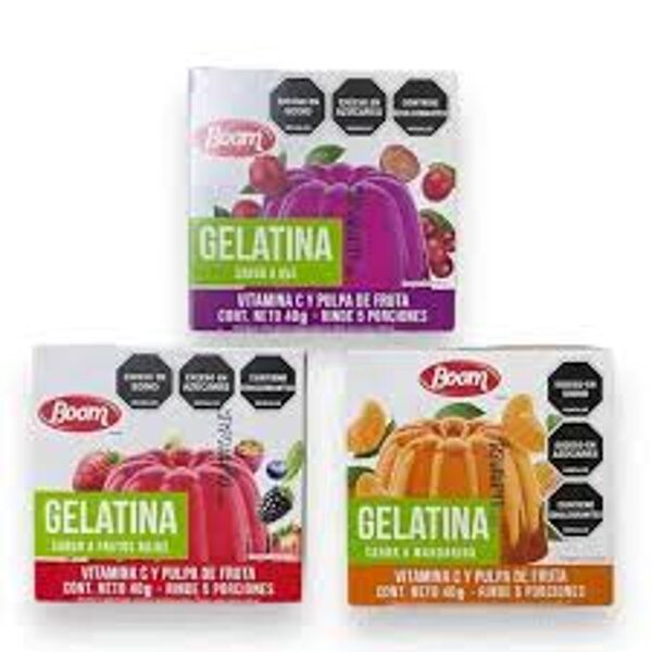 GELATINA / 5 PORCIONES