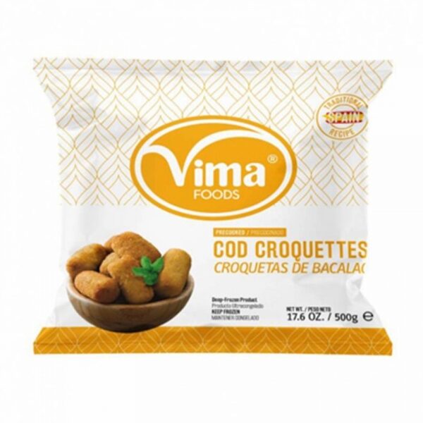 CROQUETAS DE BACALAO 500g