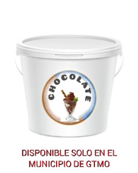 TINA SELLADA DE HELADO 5L / CHOCOLATE