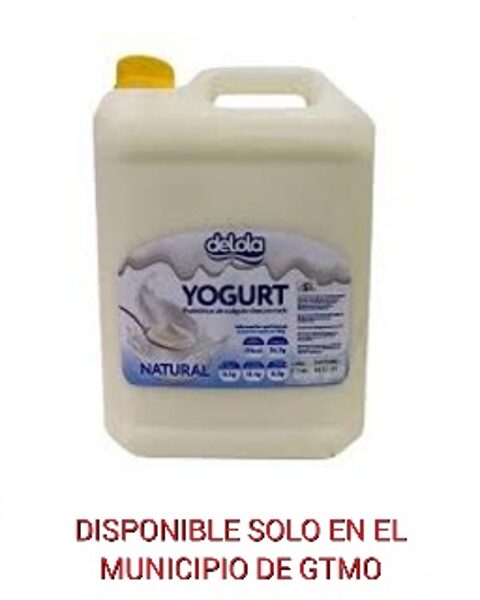 YOGURT NATURAL 5L