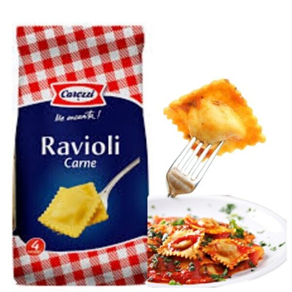 PASTA RELLENA CON CARNE DE VACUNO 400g