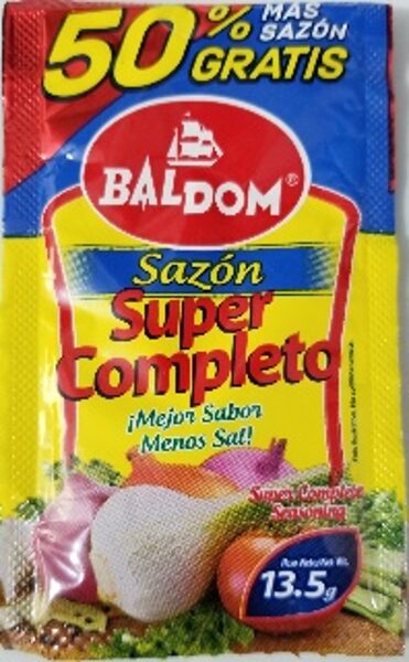 Sazón súper completo